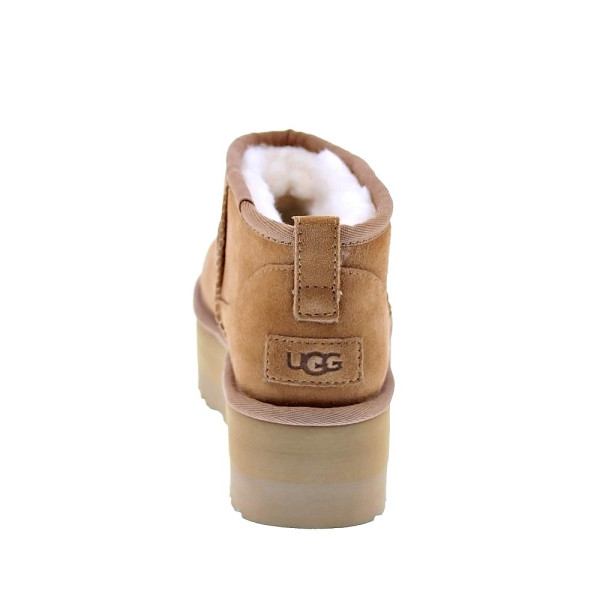 Botines Ugg zapatos Mujer modelo Classic Ultra Mini Plataform Marrón 