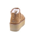 Botines Ugg zapatos Mujer modelo Classic Ultra Mini Plataform Marrón 