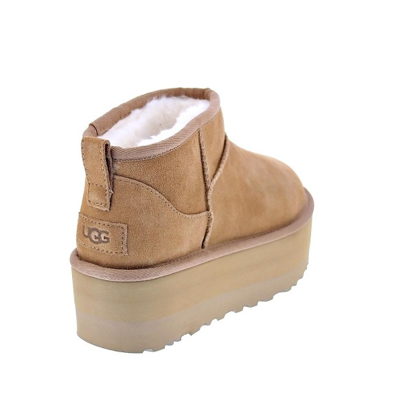Botines Ugg zapatos Mujer modelo Classic Ultra Mini Plataform Marrón 