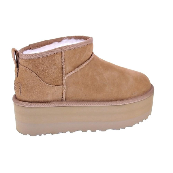 Botines Ugg zapatos Mujer modelo Classic Ultra Mini Plataform Marrón 