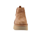 Botines Ugg zapatos Mujer modelo Classic Ultra Mini New Marrón 