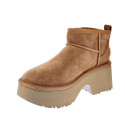 Botines Ugg zapatos Mujer modelo Classic Ultra Mini New Marrón 