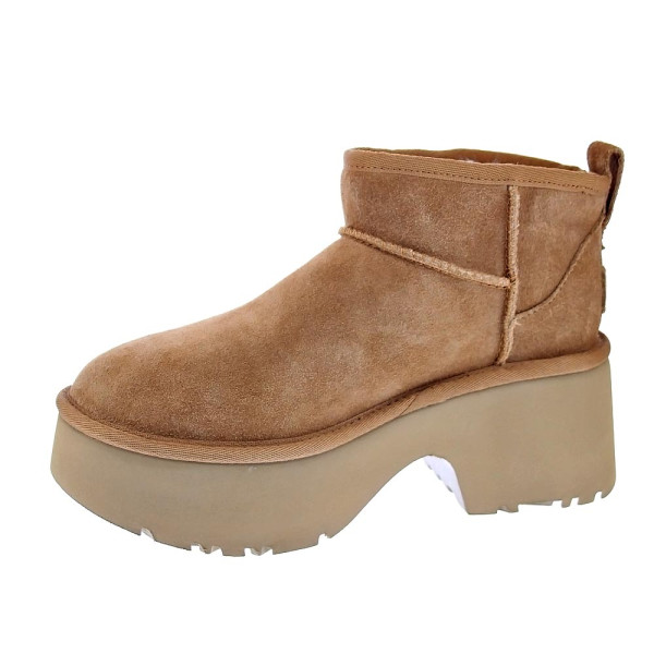 Botines Ugg zapatos Mujer modelo Classic Ultra Mini New Marrón 