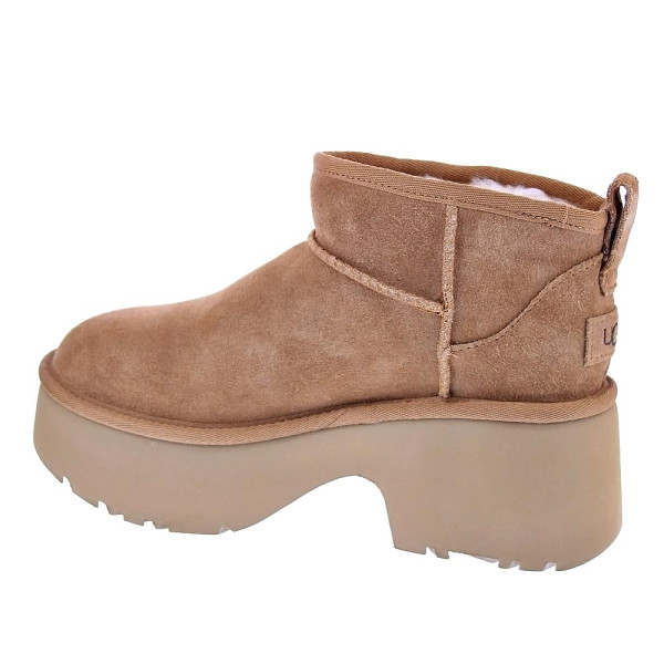 Botines Ugg zapatos Mujer modelo Classic Ultra Mini New Marrón 