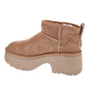 Botines Ugg zapatos Mujer modelo Classic Ultra Mini New Marrón 