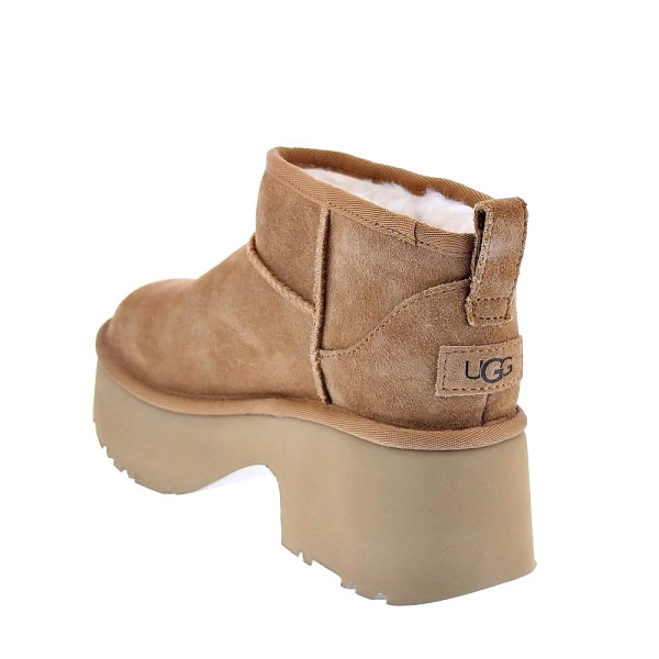 Botines Ugg zapatos Mujer modelo Classic Ultra Mini New Marrón 