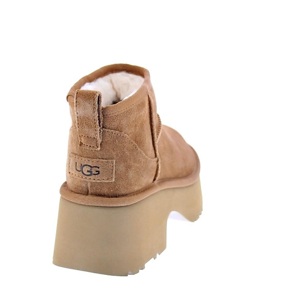Botines Ugg zapatos Mujer modelo Classic Ultra Mini New Marrón 