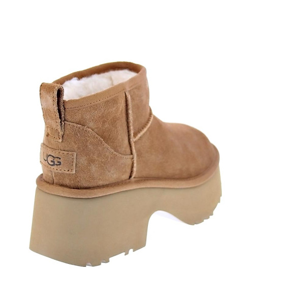 Botines Ugg zapatos Mujer modelo Classic Ultra Mini New Marrón 