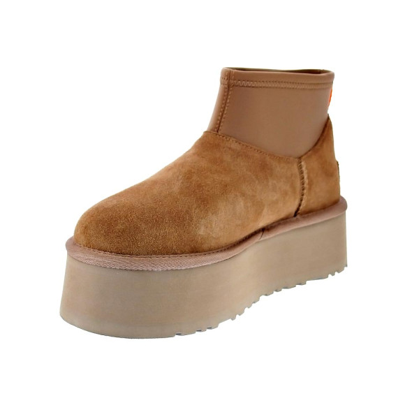 Botines Ugg zapatos Mujer modelo Classic Mini Dipper Marrón 