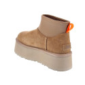 Botines Ugg zapatos Mujer modelo Classic Mini Dipper Marrón 