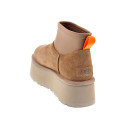 Botines Ugg zapatos Mujer modelo Classic Mini Dipper Marrón 