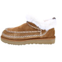 Botines Ugg zapatos Mujer modelo Classic Ultra Mini Alpine Marrón 
