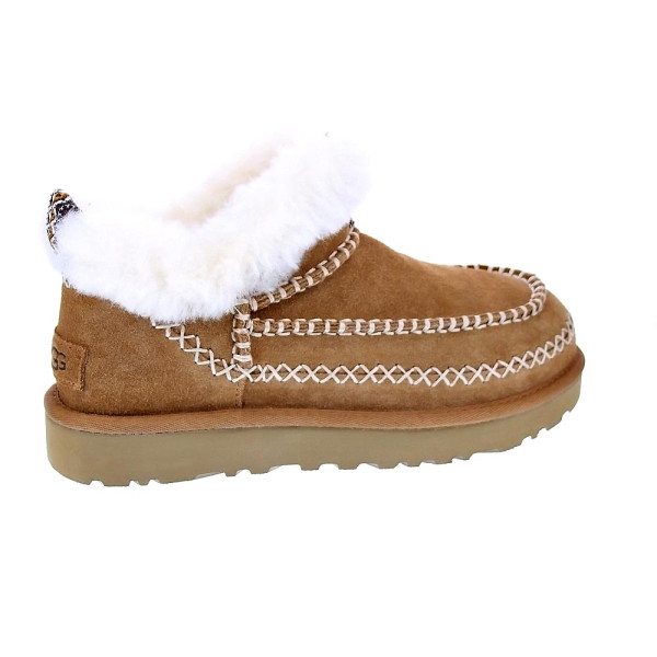 Botines Ugg zapatos Mujer modelo Classic Ultra Mini Alpine Marrón 