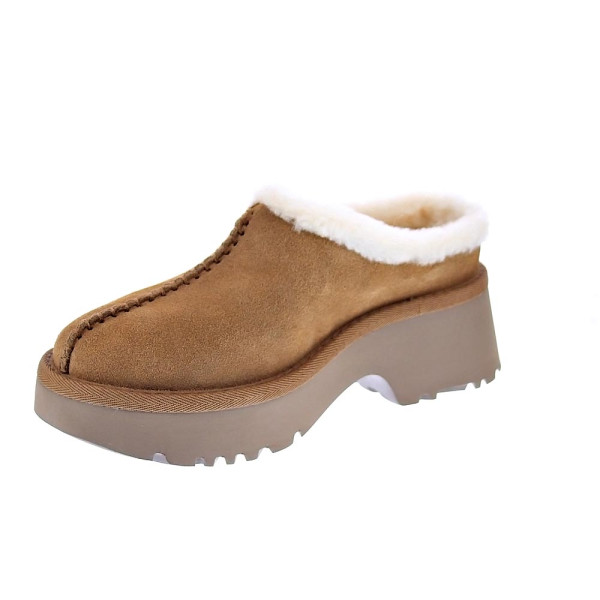 Zuecos Ugg zapatos Mujer modelo New Heights Cozy Marrón 