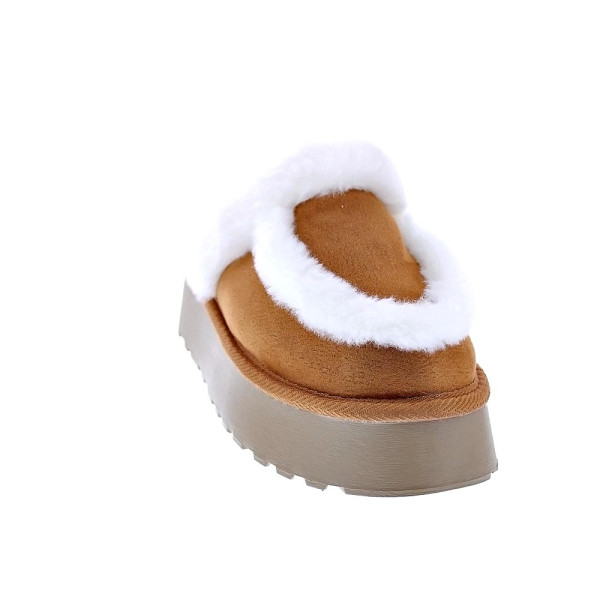 Pantuflas Nuvola zapatos Mujer modelo Alaska Marrón 