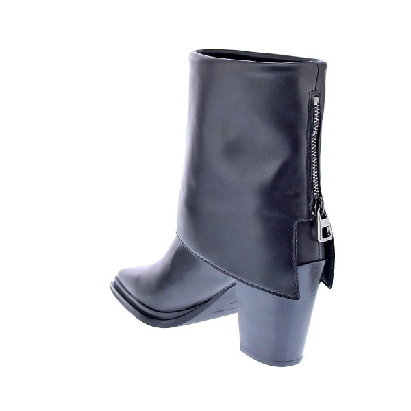 Botines Alpe zapatos Mujer modelo 52741705 Negro Cremallera