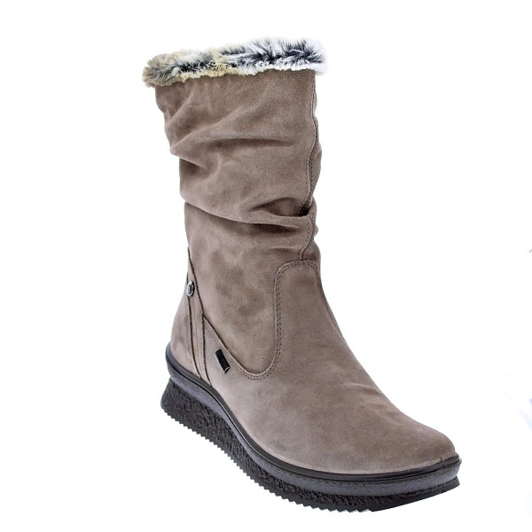 Botines Imac zapatos Mujer modelo 656539 Beige Cremallera