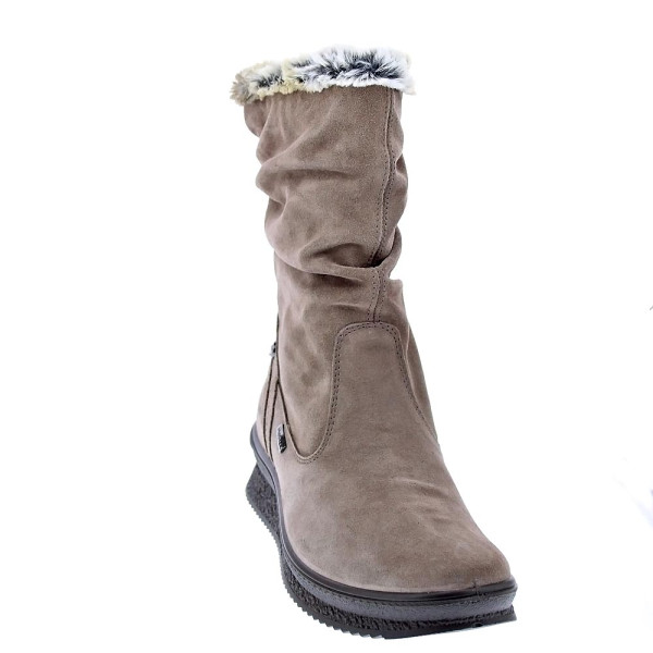 Botines Imac zapatos Mujer modelo 656539 Beige Cremallera