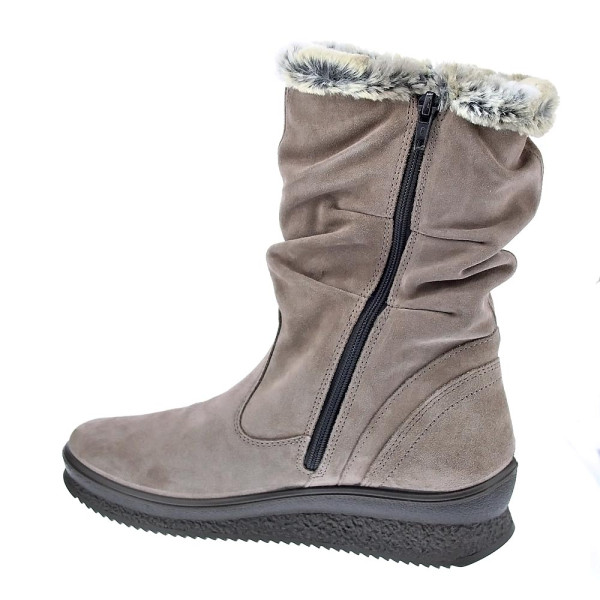 Botines Imac zapatos Mujer modelo 656539 Beige Cremallera