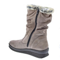 Botines Imac zapatos Mujer modelo 656539 Beige Cremallera