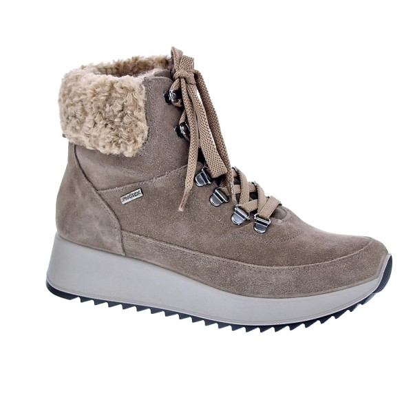 Botines Imac zapatos Mujer modelo 657679 Beige Cordón