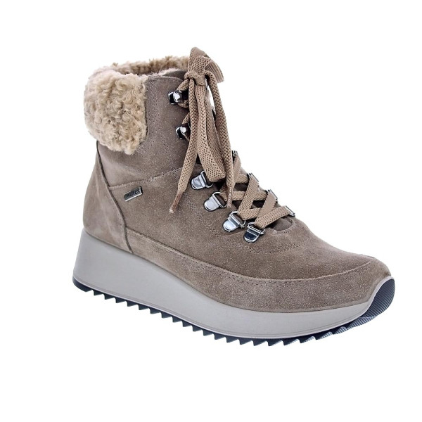 Botines Imac zapatos Mujer modelo 657679 Beige Cordón