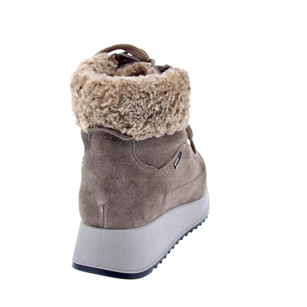 Botines Imac zapatos Mujer modelo 657679 Beige Cordón