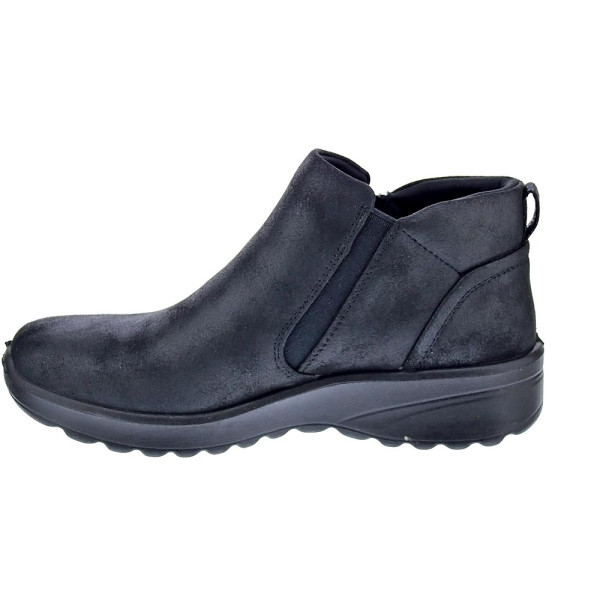 Botines Skechers zapatos Mujer modelo Lovely Vibe Negro Cremallera