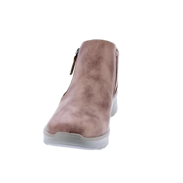 Botines Skechers zapatos Mujer modelo Lovely Vibe Marrón Cremallera