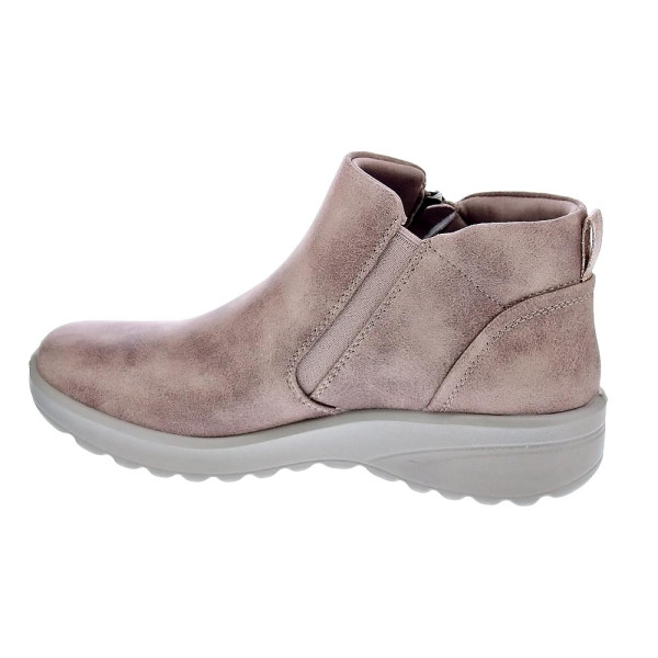 Botines Skechers zapatos Mujer modelo Lovely Vibe Marrón Cremallera