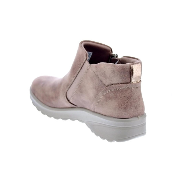 Botines Skechers zapatos Mujer modelo Lovely Vibe Marrón Cremallera