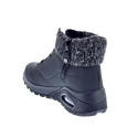 Zapatillas botas Skechers zapatos Mujer modelo Uno Rugged Women Negro Cremallera