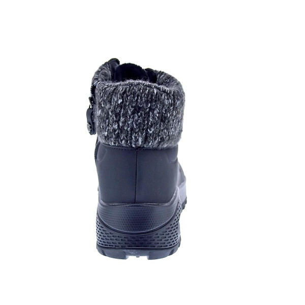 Zapatillas botas Skechers zapatos Mujer modelo Uno Rugged Women Negro Cremallera