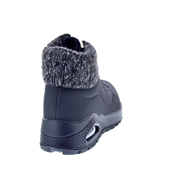 Zapatillas botas Skechers zapatos Mujer modelo Uno Rugged Women Negro Cremallera