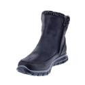 Botines Skechers zapatos Mujer modelo Synergy Negro Cremallera