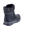 Botines Skechers zapatos Mujer modelo Synergy Negro Cremallera
