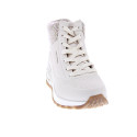 Zapatillas botas Skechers zapatos Mujer modelo Uno Rugged Blanco Cremallera