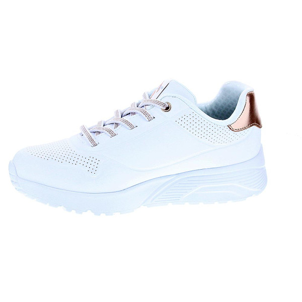 Zapatillas Skechers zapatos Niña modelo Uno Lite Blanco Cordón