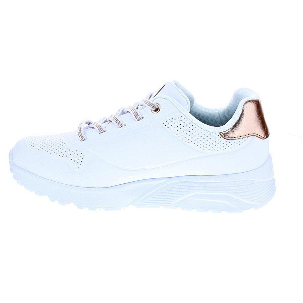Zapatillas Skechers zapatos Niña modelo Uno Lite Blanco Cordón