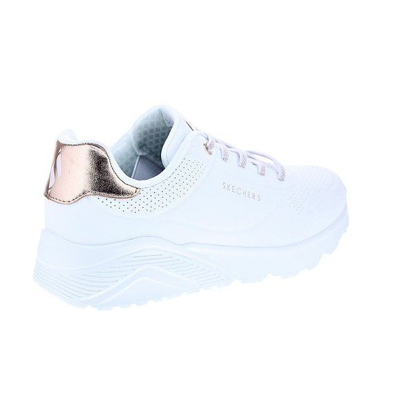 Zapatillas Skechers zapatos Niña modelo Uno Lite Blanco Cordón