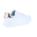 Zapatillas Skechers zapatos Niña modelo Uno Lite Blanco Cordón