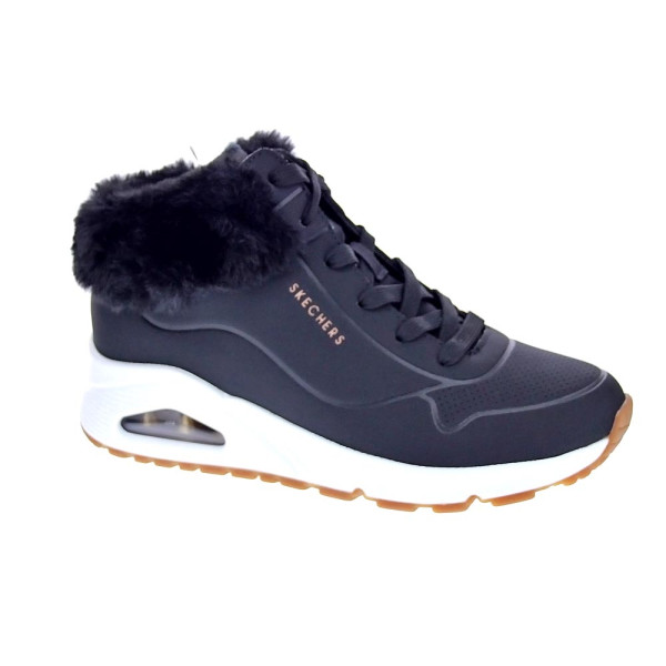 Zapatillas botas Skechers zapatos Niña modelo Uno Negro 