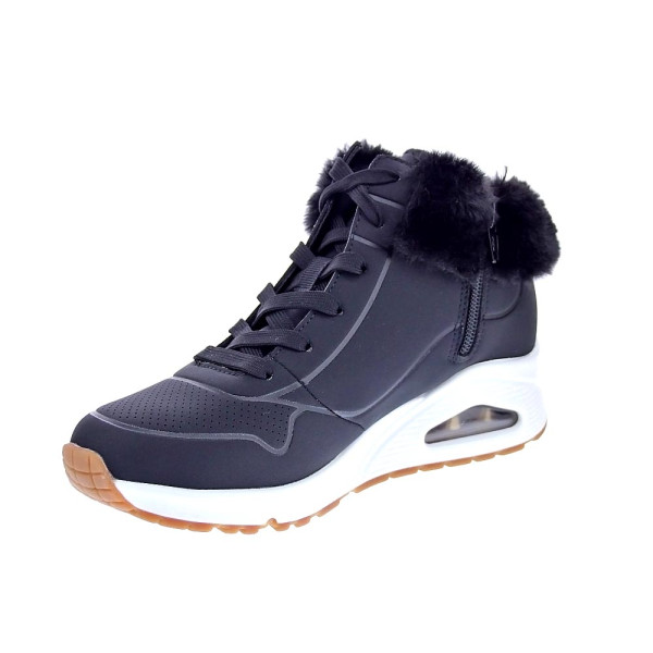 Zapatillas botas Skechers zapatos Niña modelo Uno Negro 