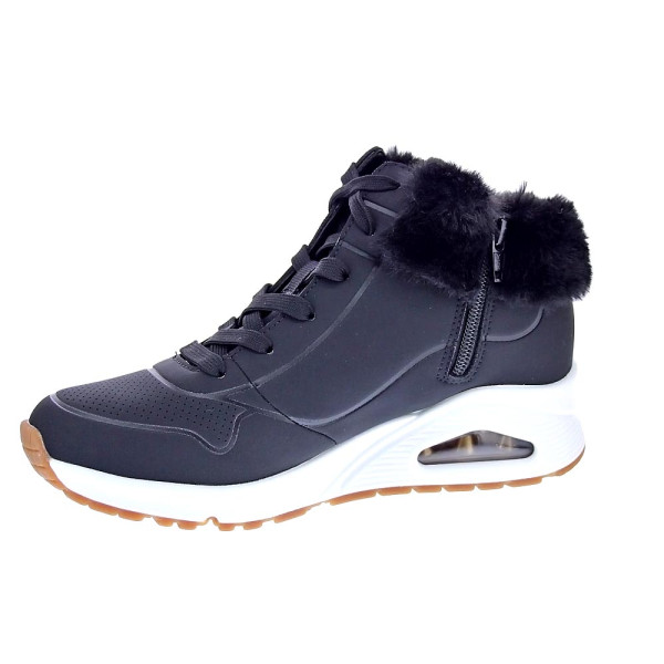 Zapatillas botas Skechers zapatos Niña modelo Uno Negro 