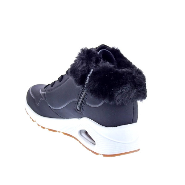 Zapatillas botas Skechers zapatos Niña modelo Uno Negro 