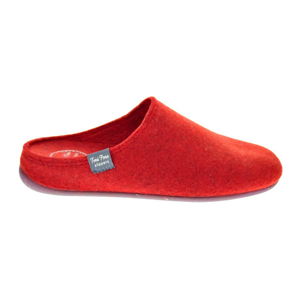 Pantuflas Toni Pons zapatos Mujer modelo Mona Rojo 