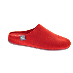 Pantuflas Toni Pons zapatos Mujer modelo Mona Rojo  2