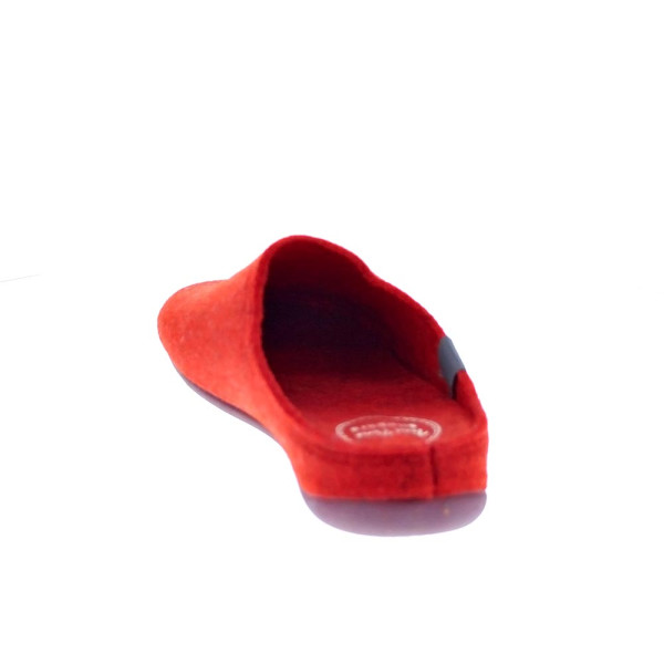 Pantuflas Toni Pons zapatos Mujer modelo Mona Rojo 