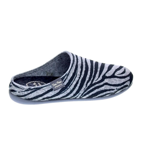 Pantuflas Toni Pons zapatos Mujer modelo Maui Gris 