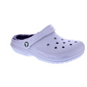 Zuecos Crocs zapatos Mujer modelo Classic Lined Violeta 